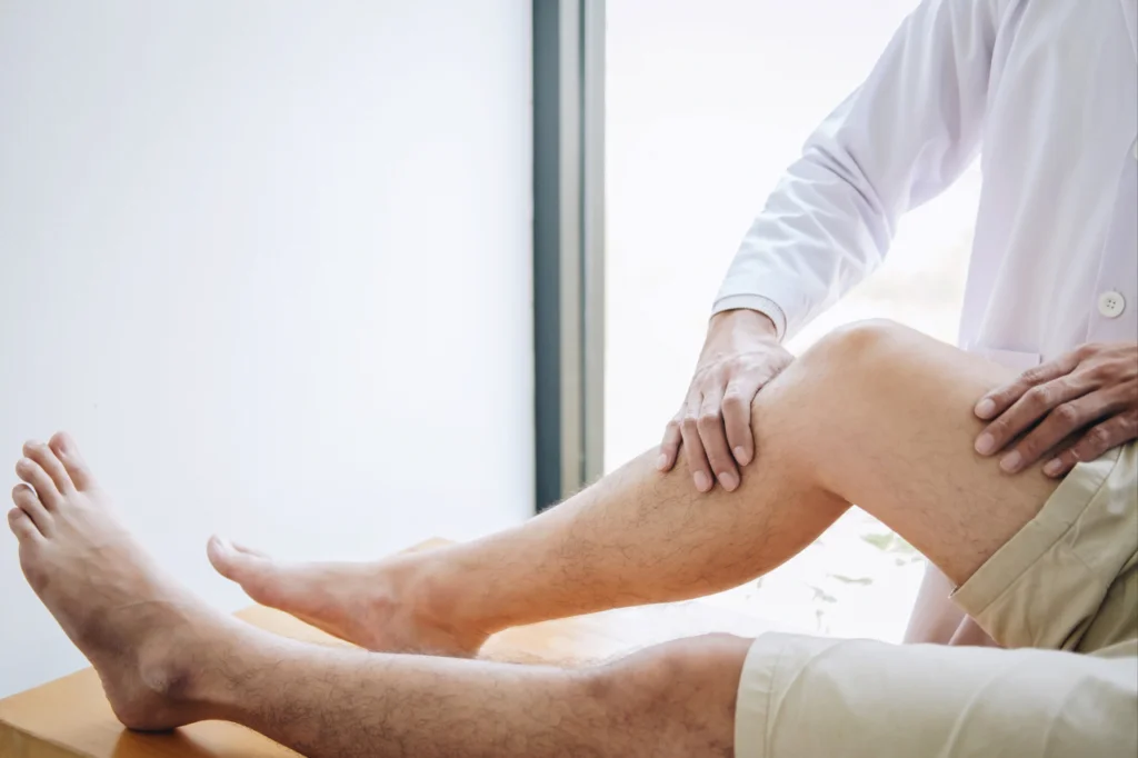 A Myotherapy Treatment Session